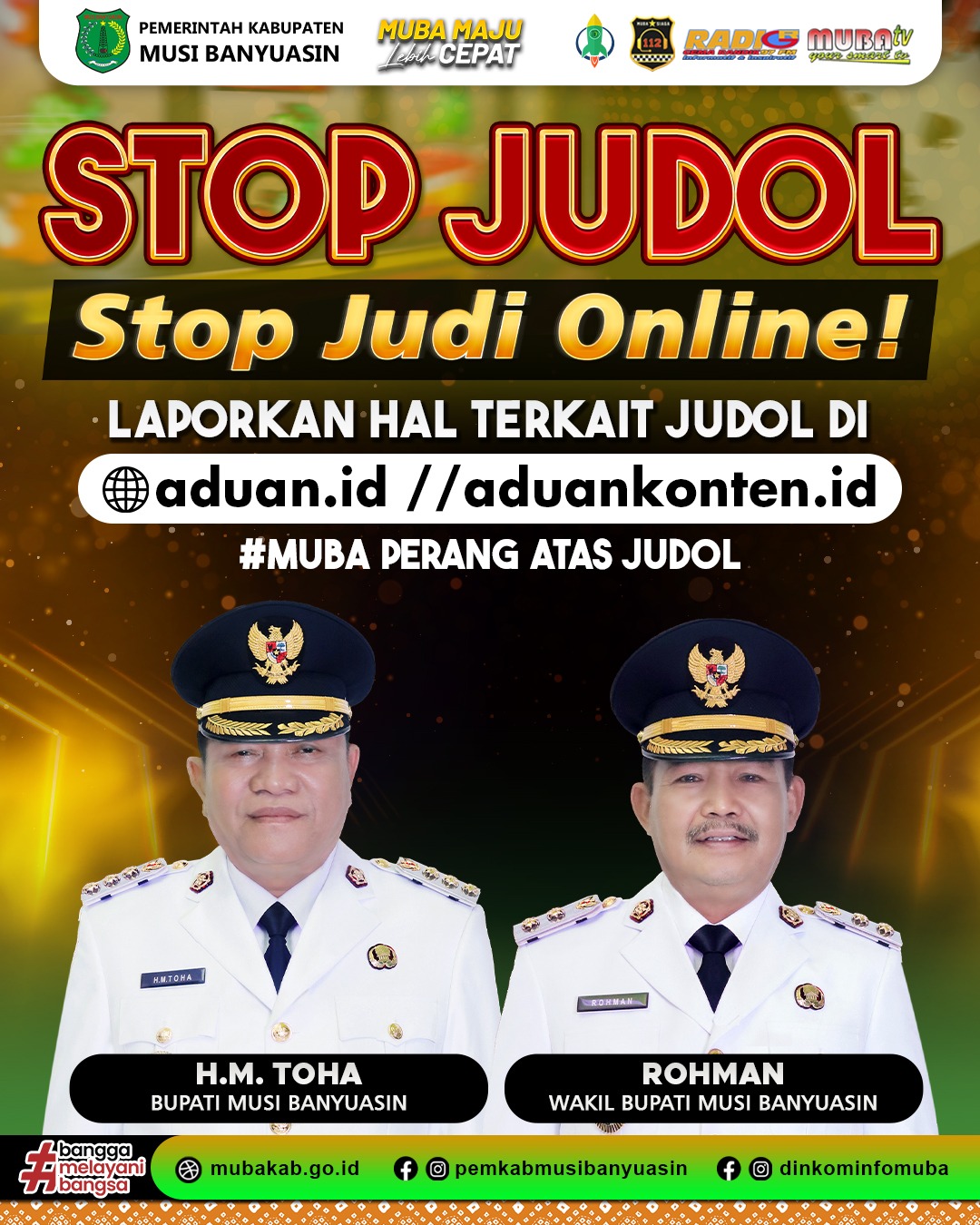 Gerakan Nasional hingga Daerah, Pemerintah Serius Perangi Judi