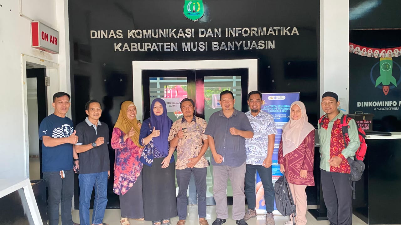Dinkominfo Muba Sambut dengan Baik Kunjungan Kerja Dinkominfo Kota Palembang 