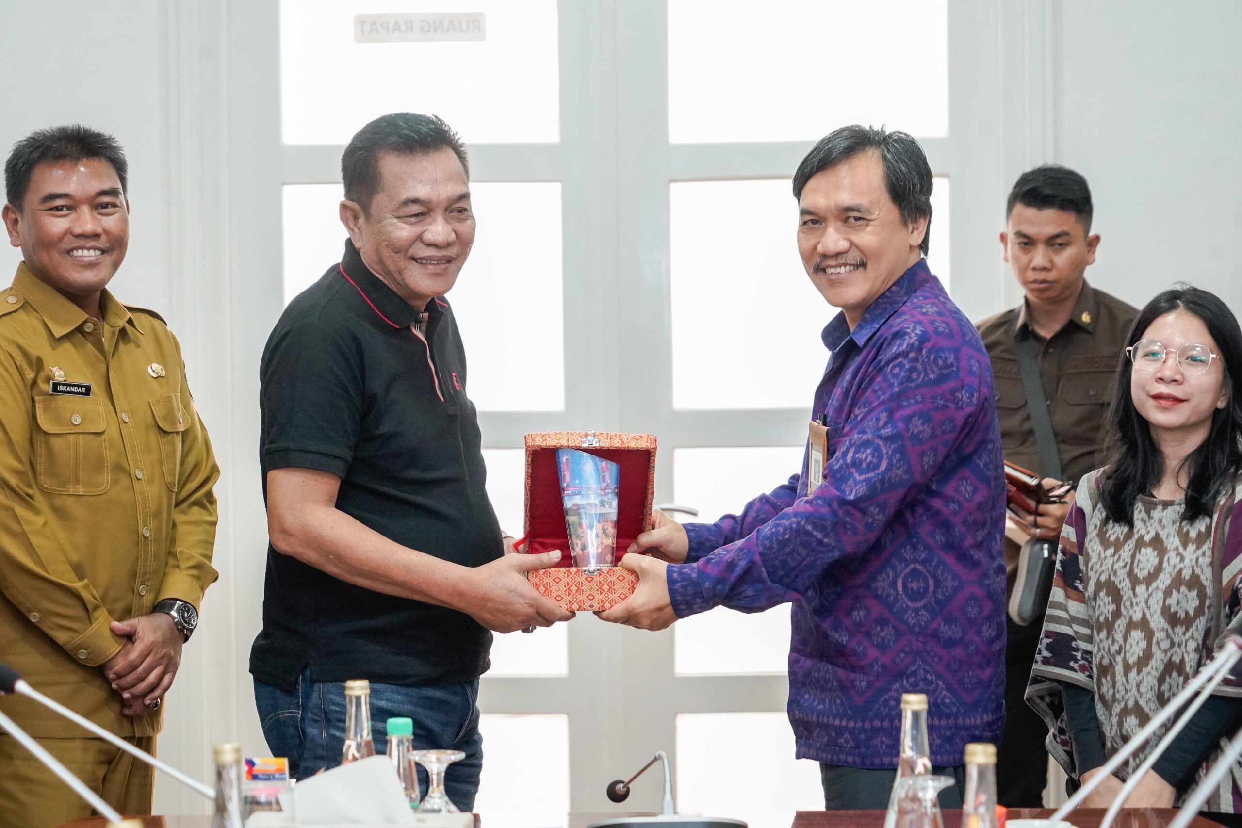 Di Hadapan BPK Wilayah VI, Bupati Toha Tegaskan Komitmen Majukan Budaya Daerah