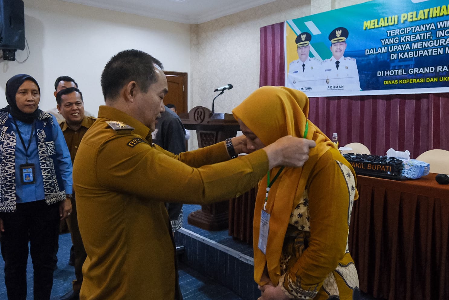 Pemkab Muba Gelar Pelatihan Kewirausahaan Bagi Pelaku UMKM 